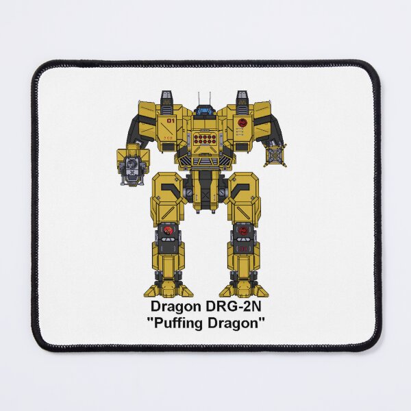 Item preview, Dragon DRG-2N (Puffing Dragon) - Inner Sphere BattleMech designed and sold by DagleysDesigns.
