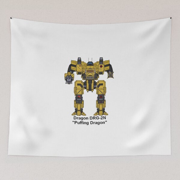 Item preview, Dragon DRG-2N (Puffing Dragon) - Inner Sphere BattleMech designed and sold by DagleysDesigns.