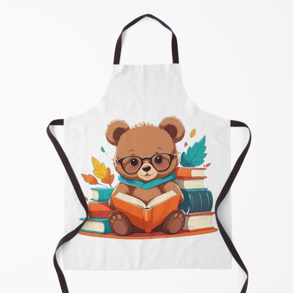 Item preview, A bear reading a book designed and sold by Designfs.