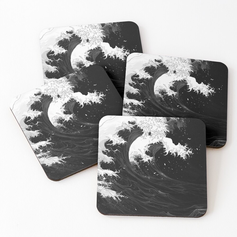 Item preview, Coasters (Set of 4) designed and sold by RiriCoShop.