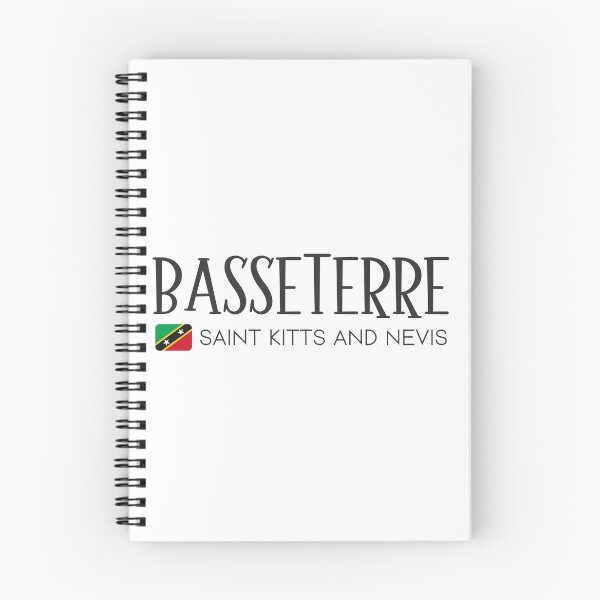 Item preview, Basseterre - St. Kitts and Nevis  designed and sold by StudioRedKoala.