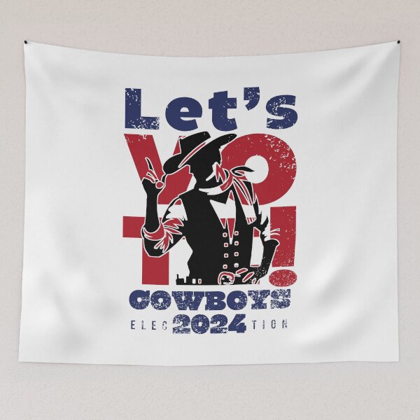 Item preview, Let's VOTE! Cowboys, Freedom's Call designed and sold by SplashTastic.