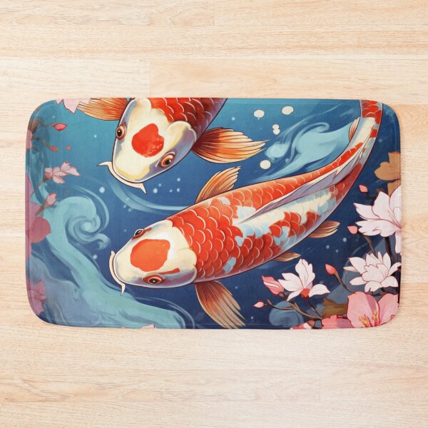 Item preview, Japanese Koi Fishes Pond designed and sold by GrinGalore.