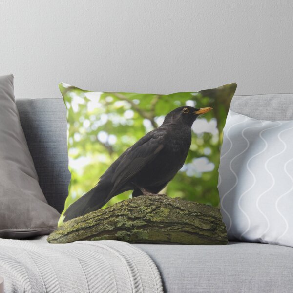 Item preview, BLACKBIRD ON FULL ALERT. designed and sold by NatureWatch10.