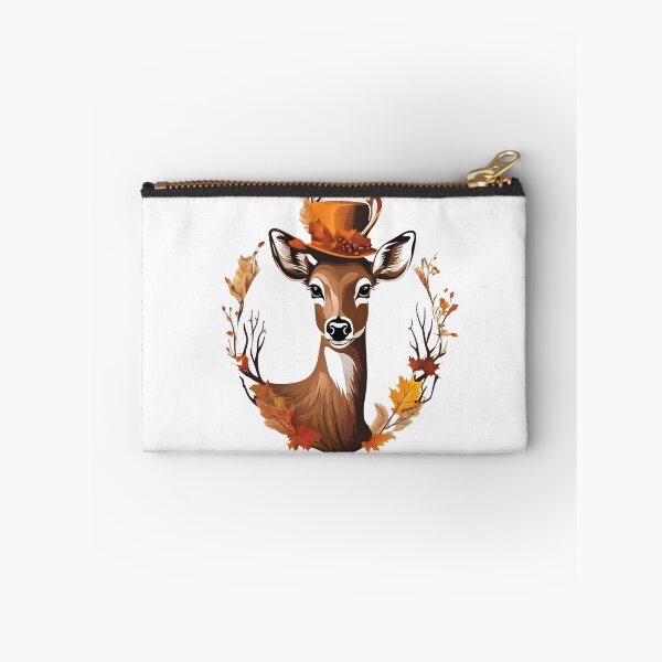 Item preview, Deer in a Hat, funny, gifts, hat, Deer, Autumn,  designed and sold by Ewelina  Niemiec.