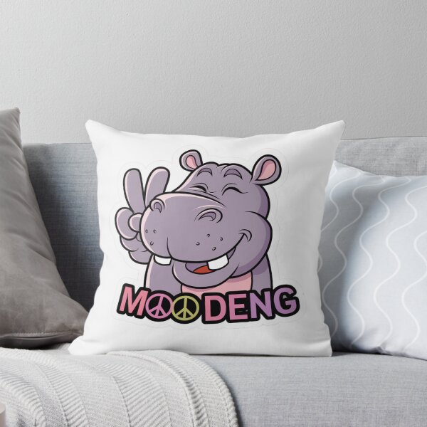 Artikelvorschau, MOO DENG und ein Peace-Zeichen entworfen und verkauft von SNOPPEZ.
