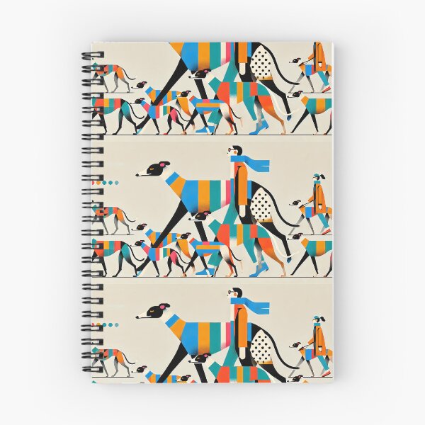 Item preview, Sighthound Greyhound Whippet Lurcher Abstract #12 designed and sold by Pet Canvas.