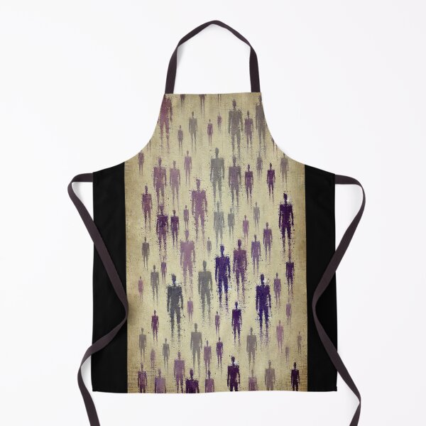 Item preview, Purple Crowd in Watercolor - Abstract People Painting designed and sold by Blink Art Studio.
