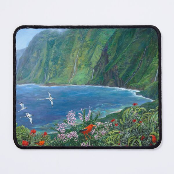 Item preview, Waterfalls on the Coast of Hawaii designed and sold by Wendy Roberts.