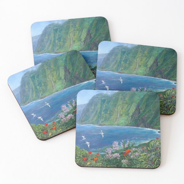Item preview, Waterfalls on the Coast of Hawaii designed and sold by Wendy Roberts.