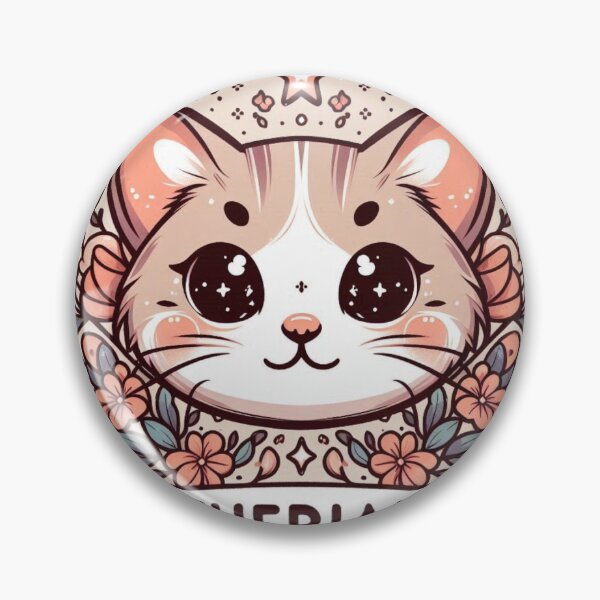 Item preview, Cat therian sweet kitty flower designed and sold by Agatson.