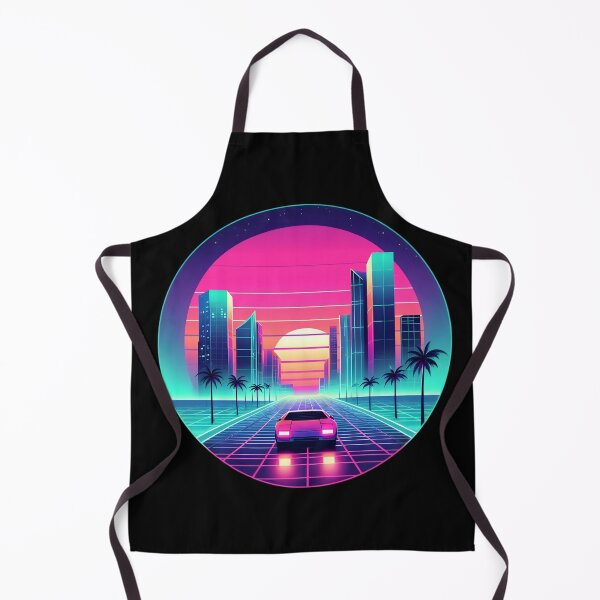 Item preview, Retro Synthwave City Drive designed and sold by pumsquare.