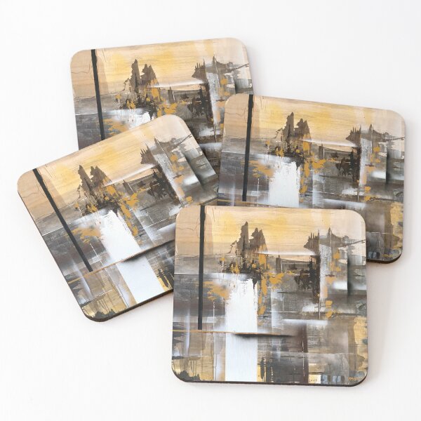 Item preview, Twilight City: Sepia Odyssey. shades of brown with ochre nuances designed and sold by TatianaMalinArt.