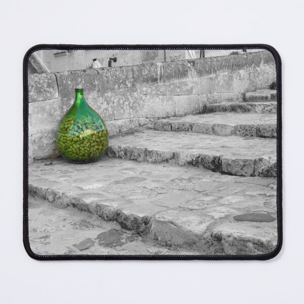 Item preview, Green Cork Glass Jar designed and sold by Dreamscape Eclectic .