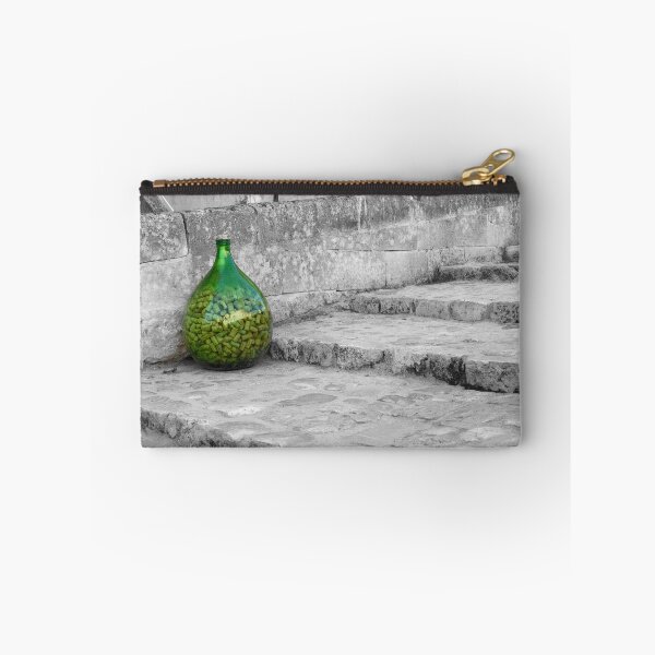 Item preview, Green Cork Glass Jar designed and sold by Dreamscape Eclectic .