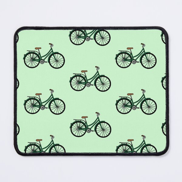 Item preview, Bicycle Illustration - Dark Green designed and sold by MrsCreative1.