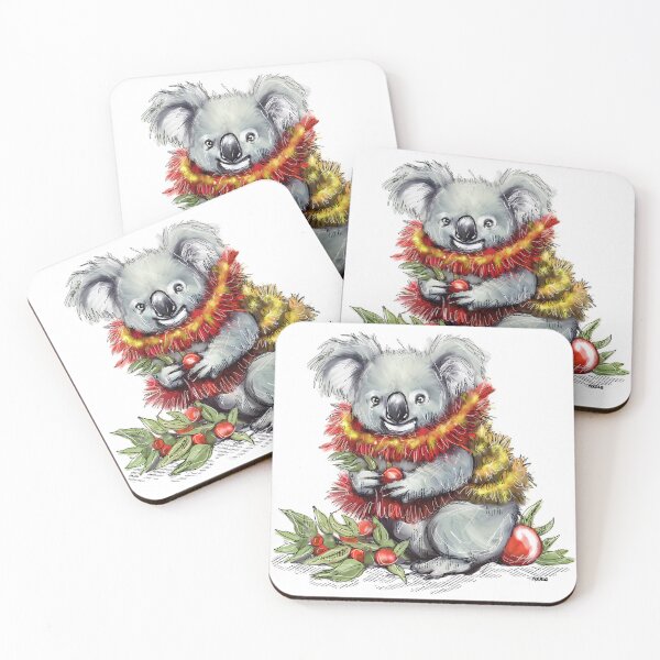 Item preview, Christmas Koala designed and sold by TraceyMackieArt.