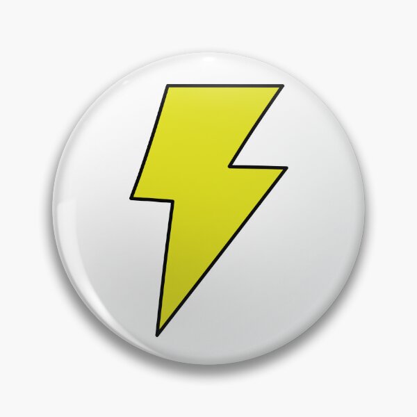 Item preview, Striking Lightning Bolt Illustration - Yellow designed and sold by MrsCreative1.