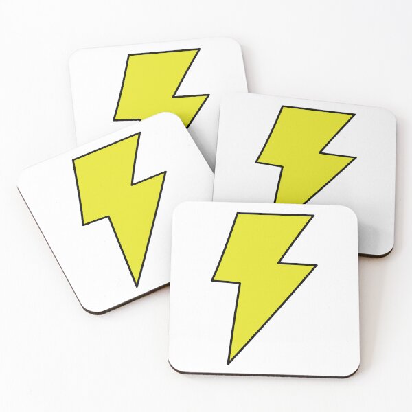 Item preview, Striking Lightning Bolt Illustration - Yellow designed and sold by MrsCreative1.