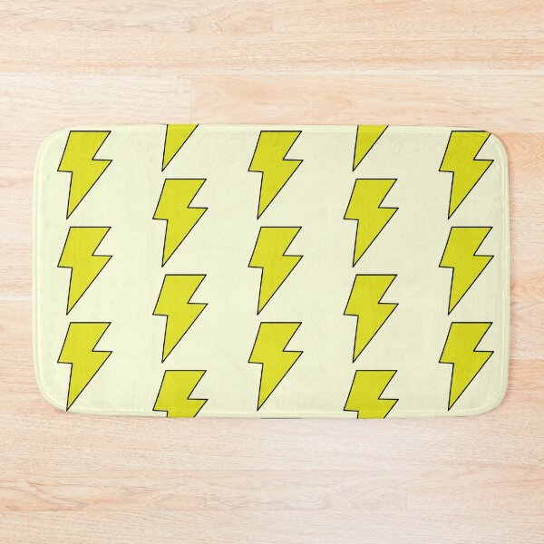 Item preview, Striking Lightning Bolt Illustration - Yellow designed and sold by MrsCreative1.