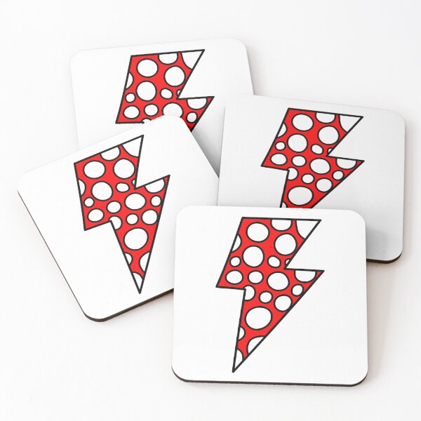 Item preview, Striking Lightning Bolt Illustration - Red Mushroom  designed and sold by MrsCreative1.