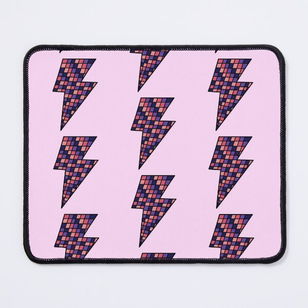 Item preview, Striking Lightning Bolt Illustration - Disco Ball / Purple and Pink designed and sold by MrsCreative1.
