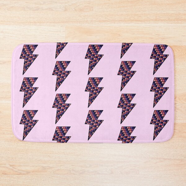Item preview, Striking Lightning Bolt Illustration - Disco Ball / Purple and Pink designed and sold by MrsCreative1.