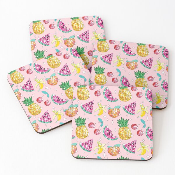 Item preview, Disco Fruit Repeating Pattern, Y2K aesthetic, disco aesthetic  designed and sold by CEB1700.
