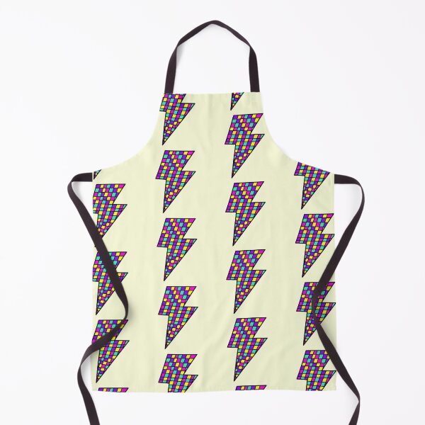 Item preview, Striking Lightning Bolt Illustration - Disco Ball / Neon Colors - Pink, Blue, Yellow, Purple designed and sold by MrsCreative1.