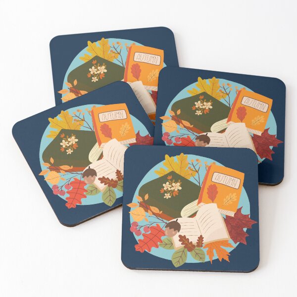 Item preview, Colortful fall books designed and sold by AnulaArt.