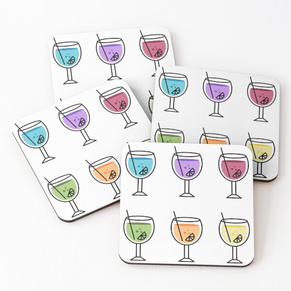 Item preview, Paquete de pegatinas para bebidas designed and sold by Lt999.