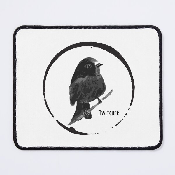 Item preview,  Twitcher bird design on T-shirts and accessories designed and sold by Jennifer Morcom.