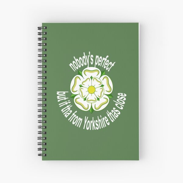 Item preview, Nobodys Perfect But If Tha From Yorkshire Thas Close White Text designed and sold by taiche.