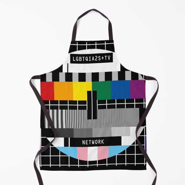 Item preview, LGBTQIA2S+ TV Test Card designed and sold by JujuDesignX.