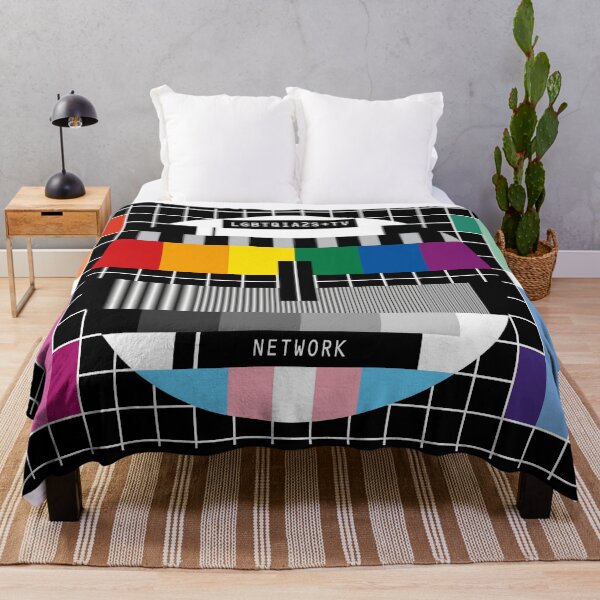 Item preview, LGBTQIA2S+ TV Test Card designed and sold by JujuDesignX.