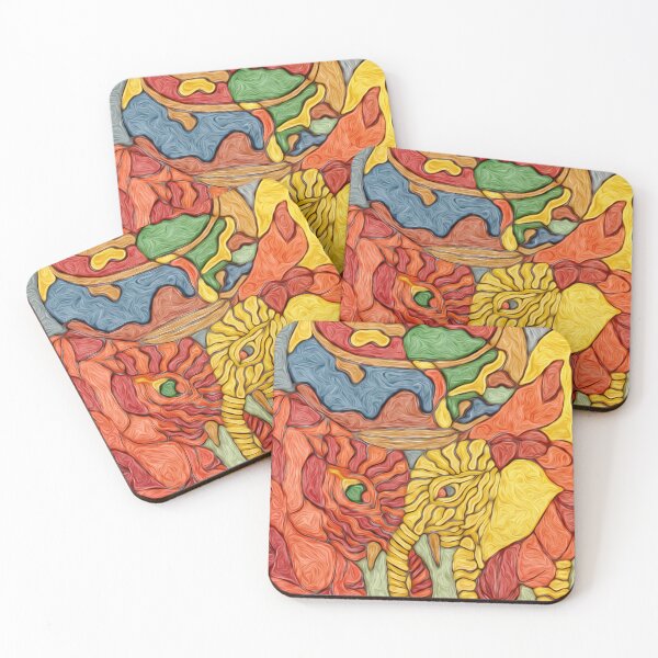 Item preview, Elephants 8 designed and sold by Gluecknika.