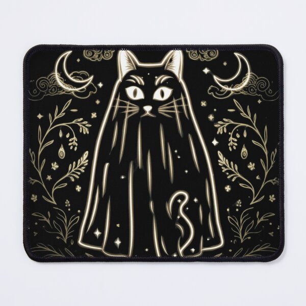 Item preview, Cute cat ghost sticker designed and sold by FlawlessDraft.