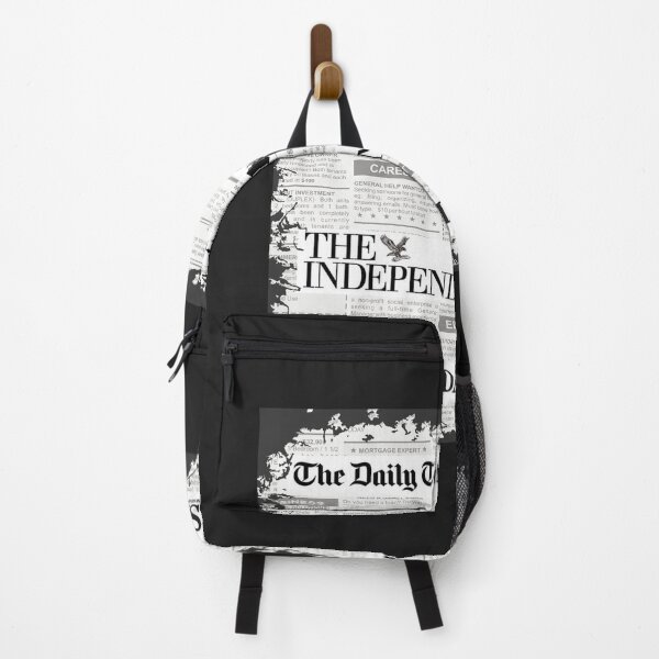 Item preview, Daily Newspaper artwork, black and white designed and sold by Jennifer Morcom.