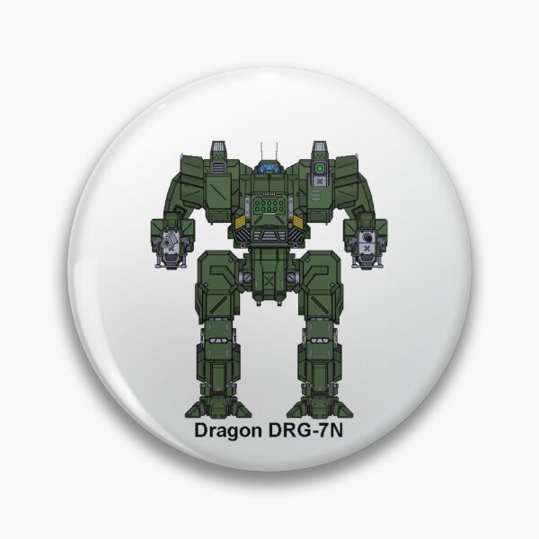 Item preview, Dragon DRG-7N - Inner Sphere BattleMech designed and sold by DagleysDesigns.