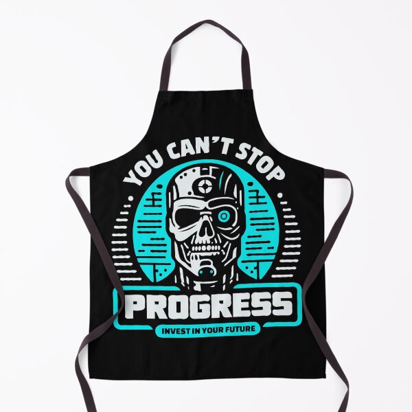 Item preview, Unstoppable Progress, Cyborg and AI designed and sold by Creative Magia.