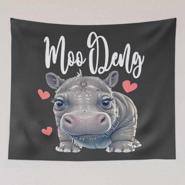 Artikelvorschau, Moo Deng entworfen und verkauft von Colorfulman.