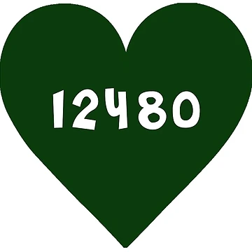 Artwork thumbnail, 12480 - zipcode heart by TaskMe