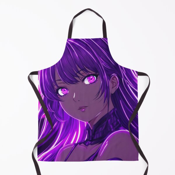 Item preview, Anime neon purple nights designed and sold by AdultAnime.