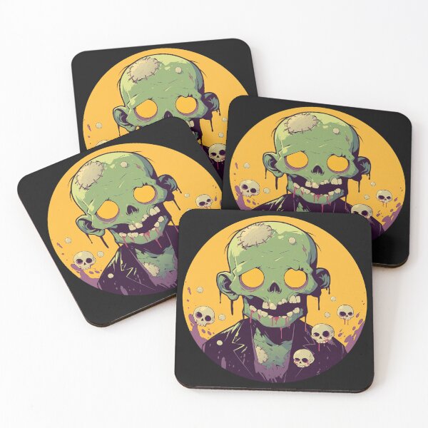 Item preview, Zombie, Happy zombie, Halloween zombie designed and sold by PatternFly.