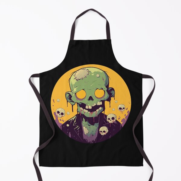 Artikelvorschau, Zombie, Glücklicher Zombie, Halloween-Zombie entworfen und verkauft von PatternFly.