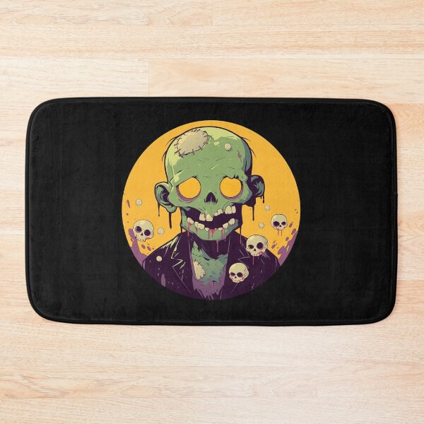 Artikelvorschau, Zombie, Glücklicher Zombie, Halloween-Zombie entworfen und verkauft von PatternFly.