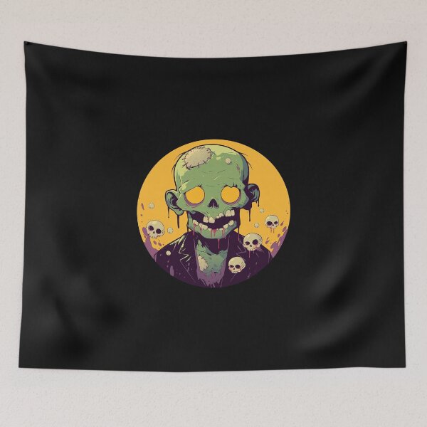 Item preview, Zombie, Happy zombie, Halloween zombie designed and sold by PatternFly.