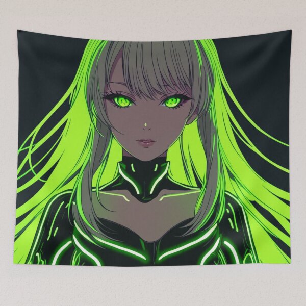 Item preview, Anime queen of green designed and sold by AdultAnime.