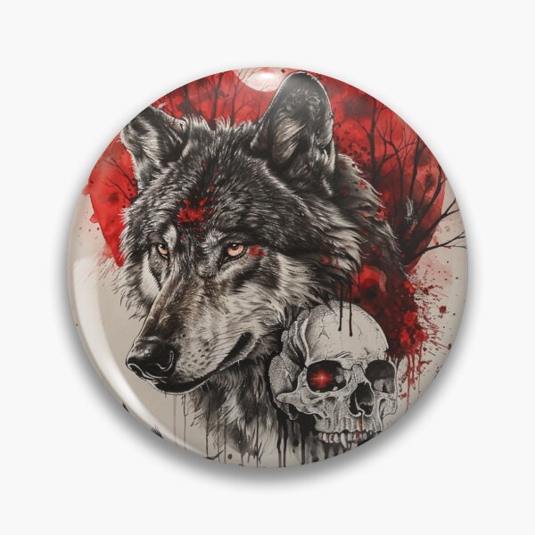 Artikelvorschau, wildes Wolfsdesign entworfen und verkauft von WildLobo.