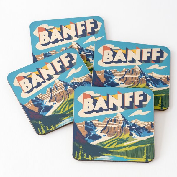 Item preview, Banff National Park Canada Vintage Travel Tourism  designed and sold by TravelersGems.